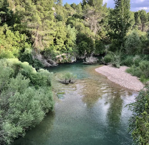 Visita a las Chorreras del río Cabriel