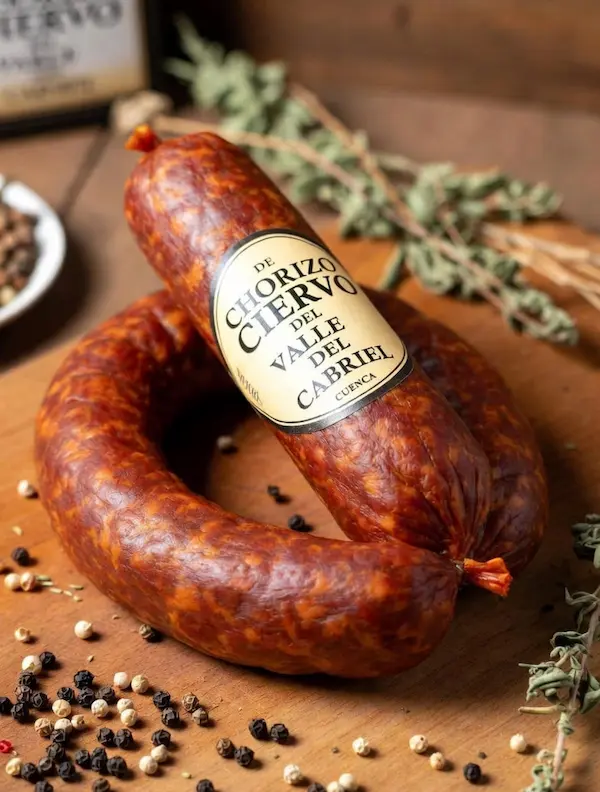 Chorizo de ciervo